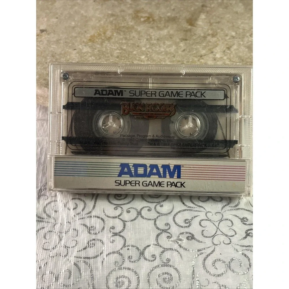 Buck Rogers: Planet of Zoom ColecoVision ADAM Super Game Pack Cassette